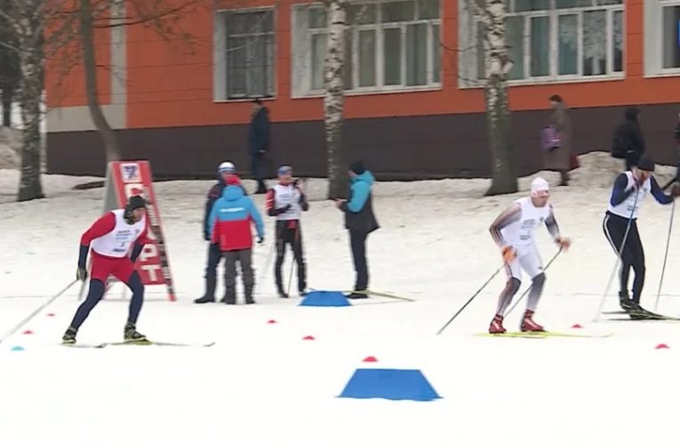 В Липецкой области состоялся чемпионат по лыжным гонкам
