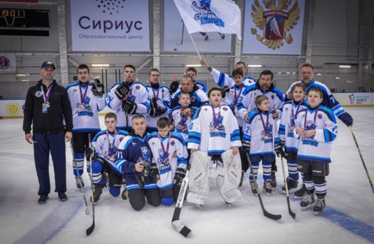 Особенные хоккеисты из Липецкой области впервые победили на всероссийских соревнованиях