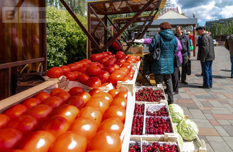 Ярмарки с овощами, фруктами и мёдом в Липецкой области пройдут 30 сентября
