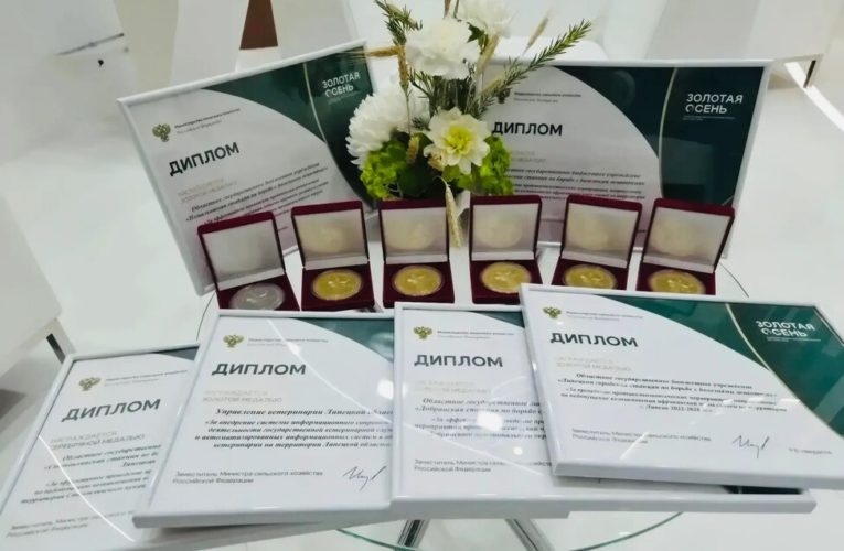 Золотая осень: липецкие ветеринары завоевали на выставке шесть медалей